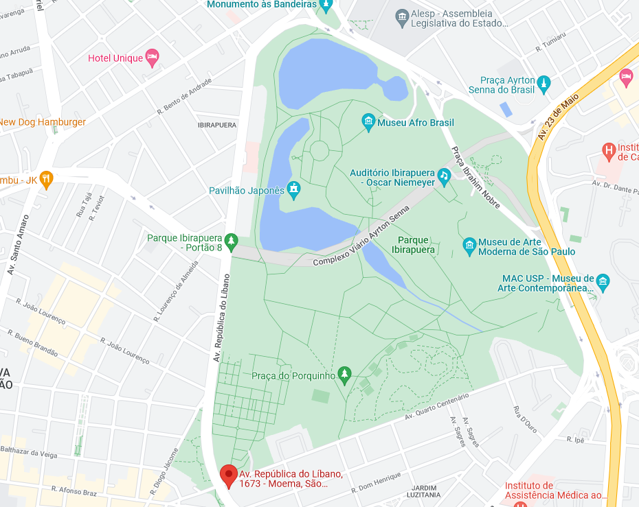 Mapa de localização